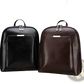 Pu Leather Anti-theft Backpack with Magazine Print
