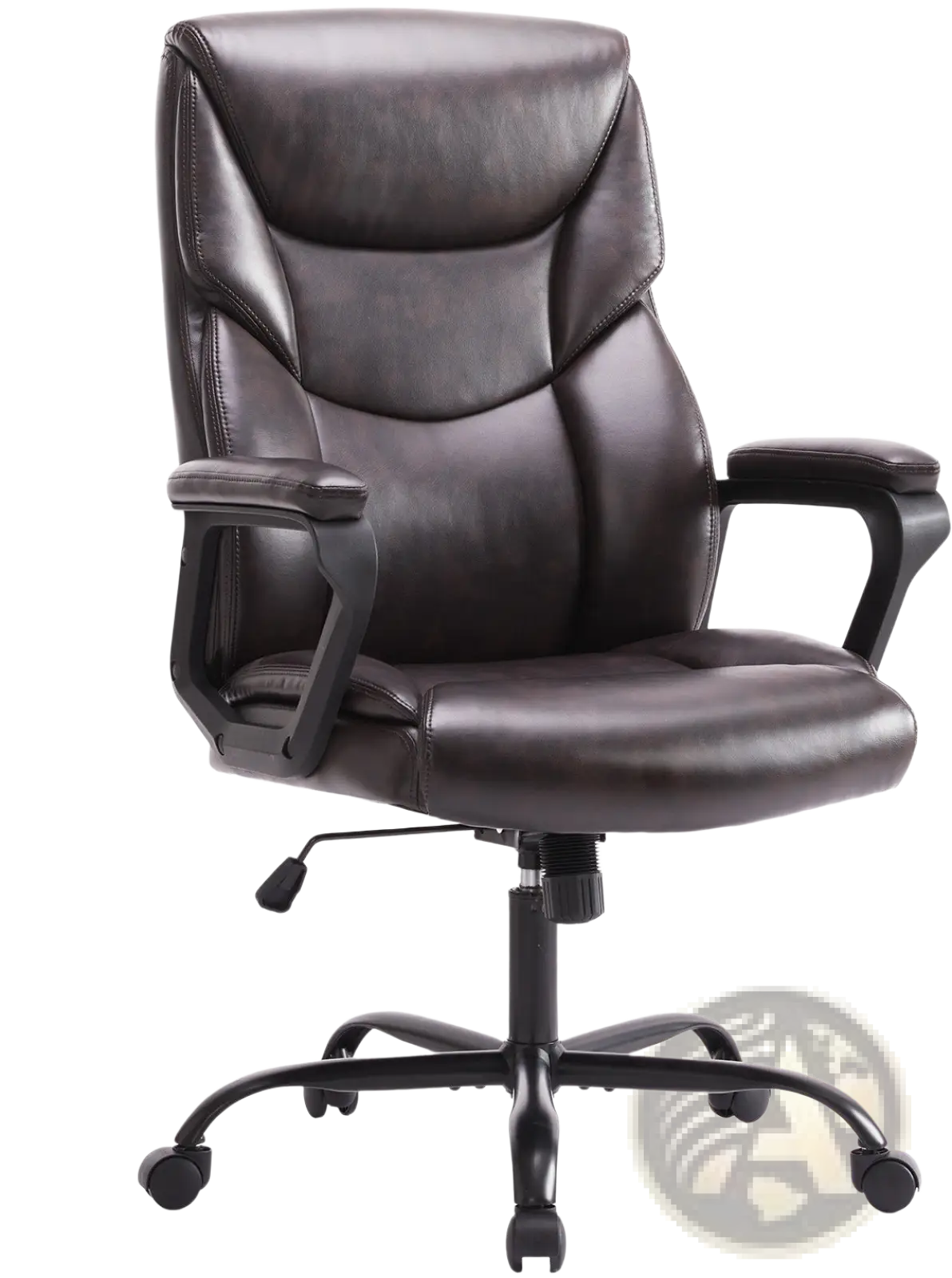 Pu Leather Ergonomic Office Chair with Flip-up Arms