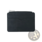 Pu Leather Zippered Card Holder Wallet for Men