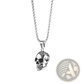 Punk Skull Pendant Titanium Steel Necklace for Men and Women