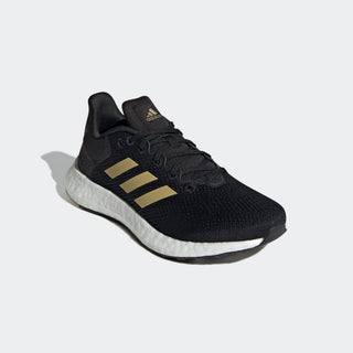 adidas PureBoost 21 Core Black/Gold Met/Grey Size 8