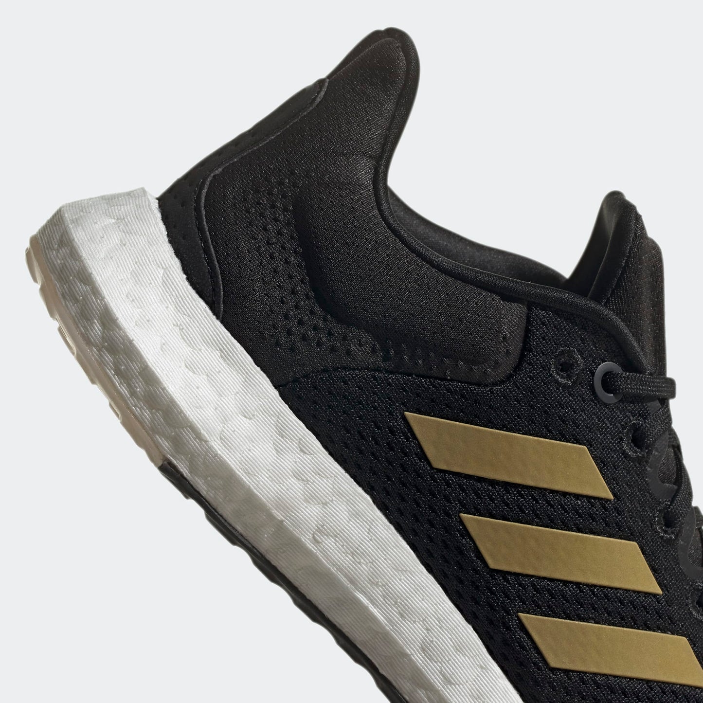 adidas PureBoost 21 Core Black/Gold Met/Grey Size 8