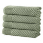 Cotton Diamond Waffle Weave Bath Towel Set - Grayson Collection
