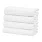 Cotton Diamond Waffle Weave Bath Towel Set - Grayson Collection