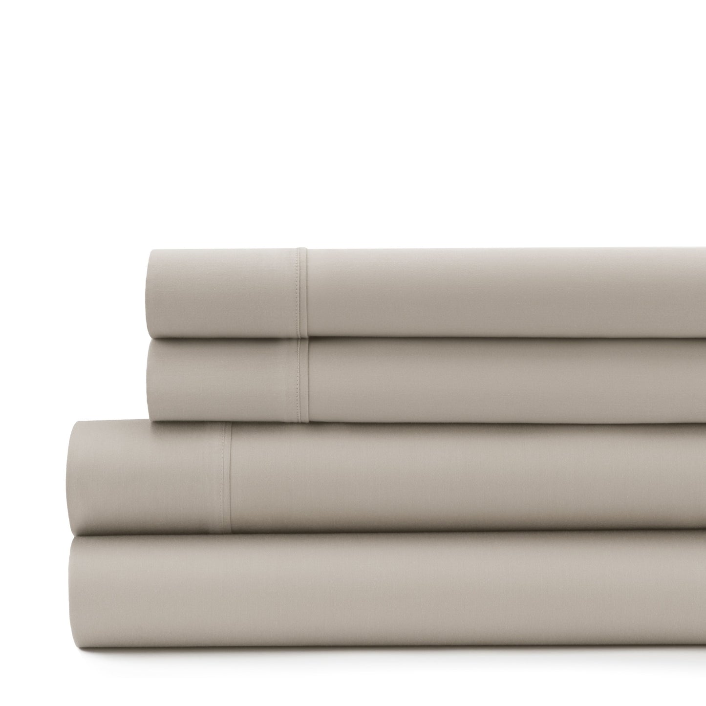 Hudson Park 600 Thread Count Egyptian Cotton FULL/QUEEN Fitted Sheet - Gray