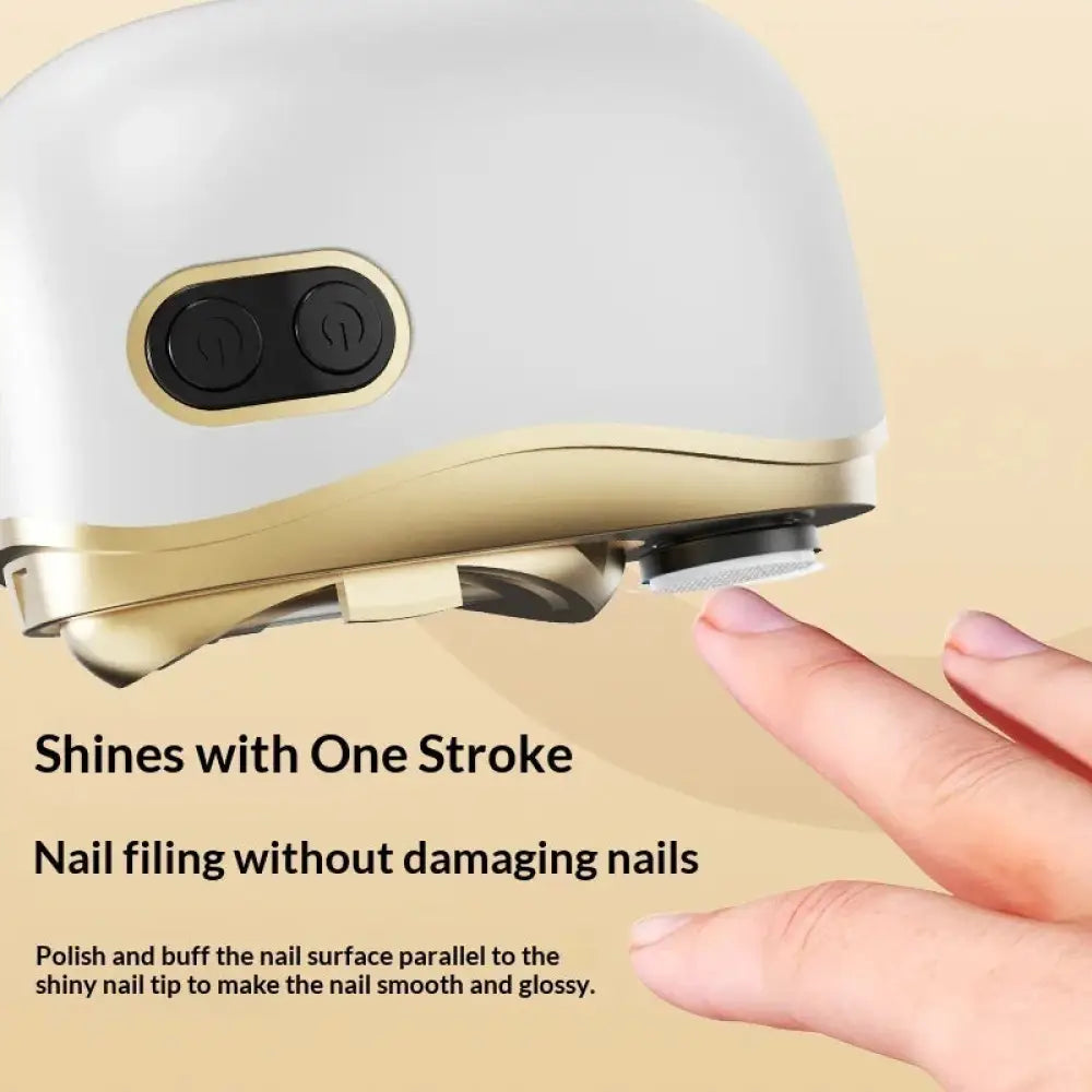 Safe Rechargeable Electric Nail Clipper and Trimmer