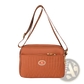 Quilted Crossbody Bag with Gold Hardware and Strap