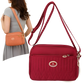 Quilted Crossbody Bag with Gold Hardware and Strap