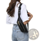 Quilted Crossbody Fanny Pack for Women and Sports