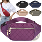 Quilted Crossbody Fanny Pack for Women and Sports
