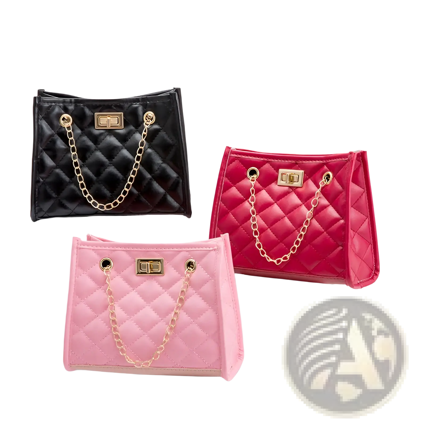 Quilted Mini Chain Shoulder Bag Rhombus Small Square Bag