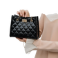 Quilted Mini Chain Shoulder Bag Rhombus Small Square Bag