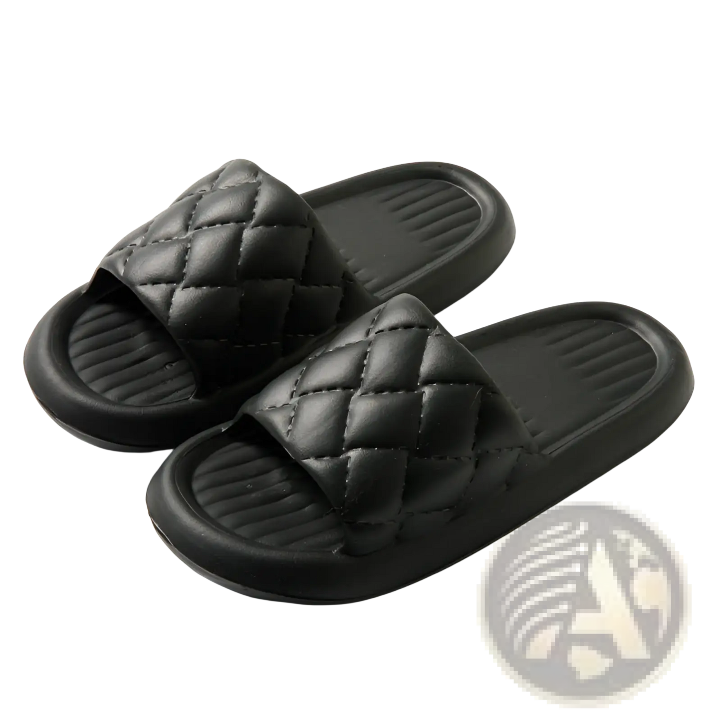 Quilted Non Slip Lightweight Home Slide Sandals