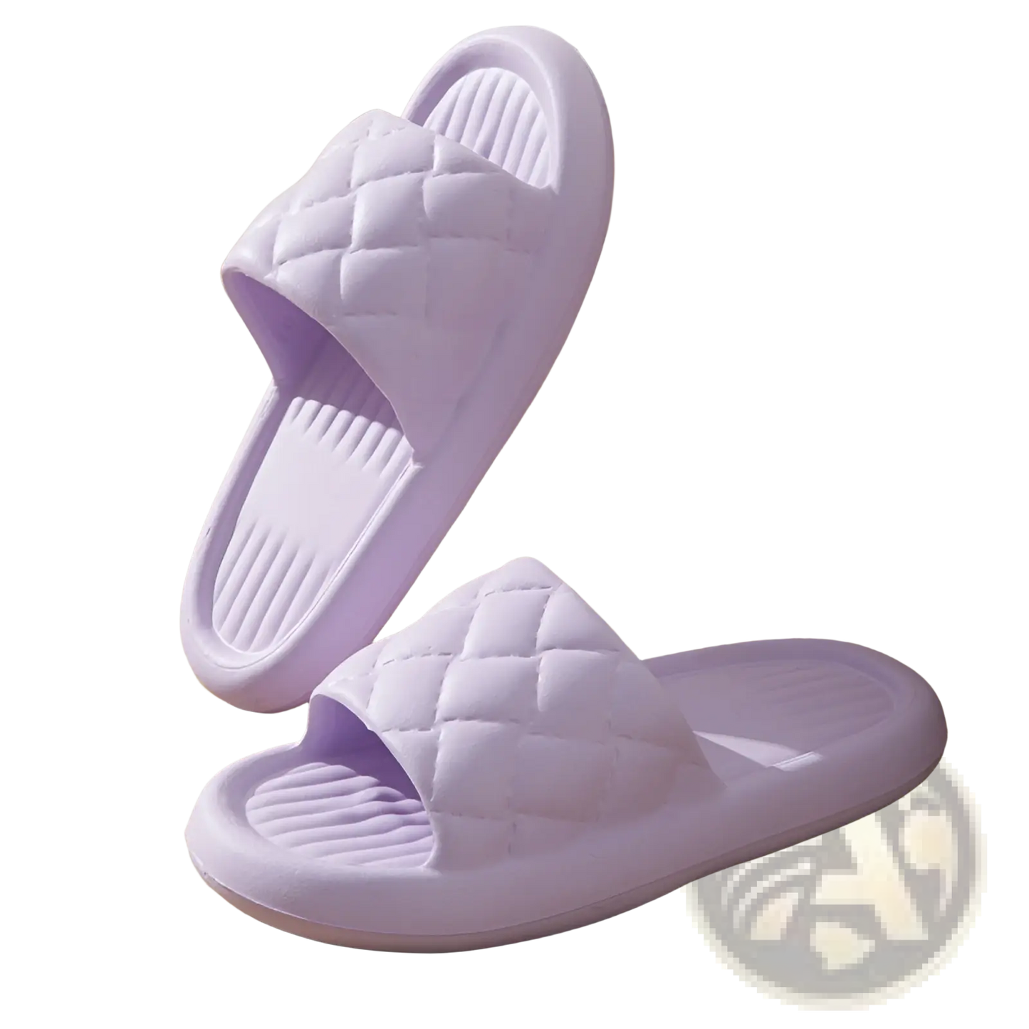 Quilted Non Slip Lightweight Home Slide Sandals