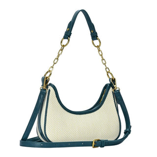 Soraya Straw Shoulder Bag