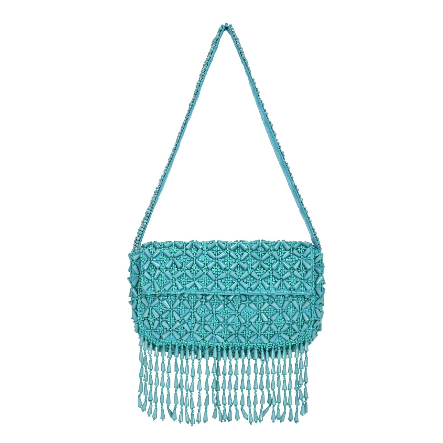 Rani Snap Bead Shoulder Bag
