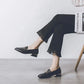 Women's British Style Horsebit Soft Leather Loafers