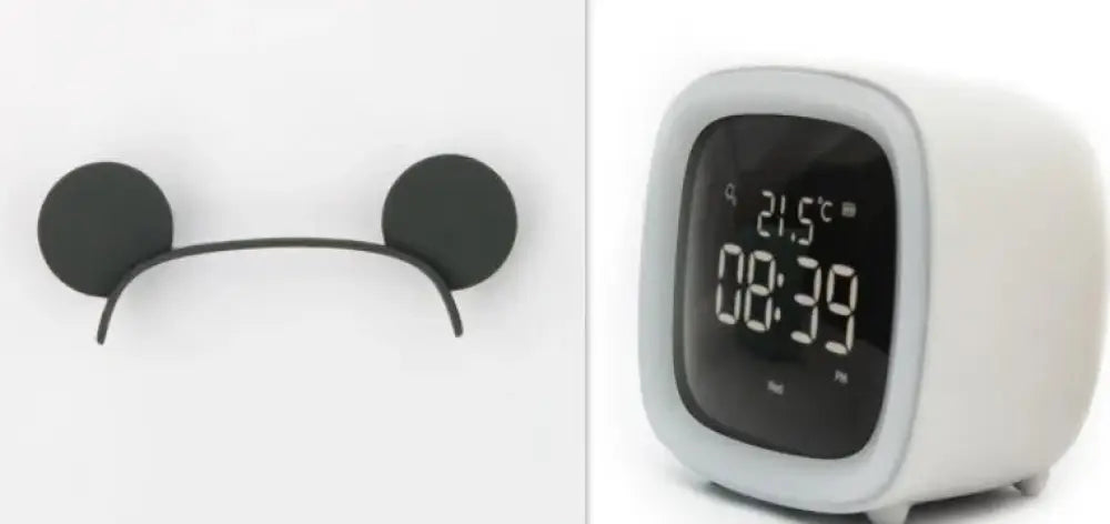Kids Animal Digital Alarm Clock with Night Light and Temp
