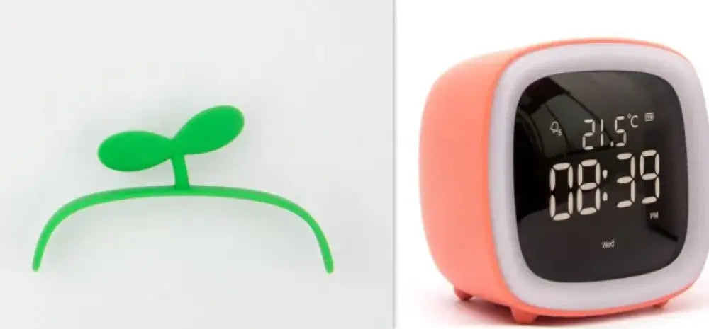 Kids Animal Digital Alarm Clock with Night Light and Temp