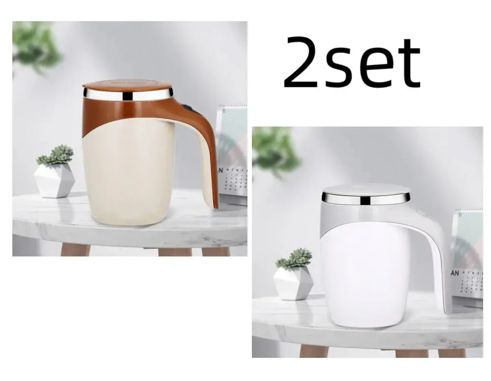 Electric Self Stirring Magnetic Coffee Mug with Usb Charging