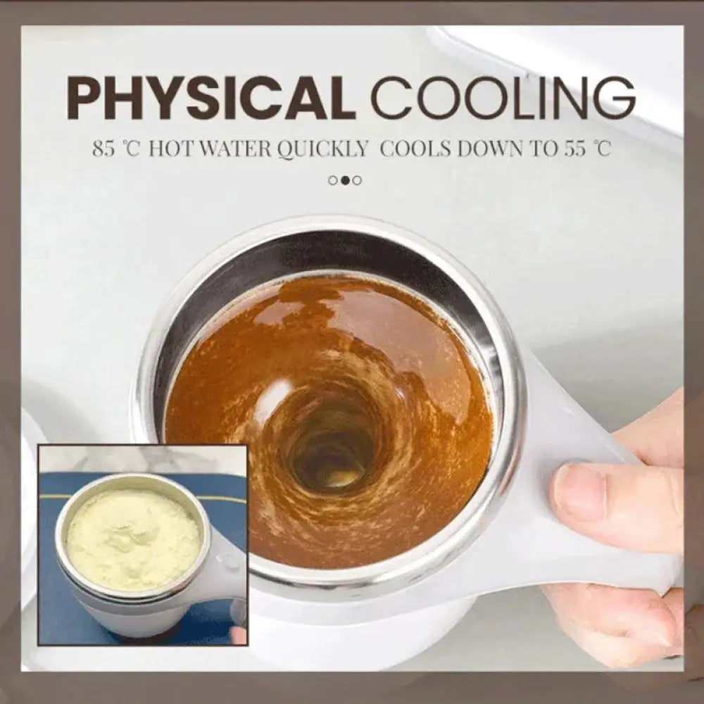Electric Self Stirring Magnetic Coffee Mug with Usb Charging