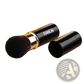 Retractable Makeup Brush Mini Red and Gold Rancai