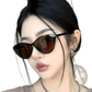 Retro Cat Eye Uv380 Lightweight Fashion Sunglasses