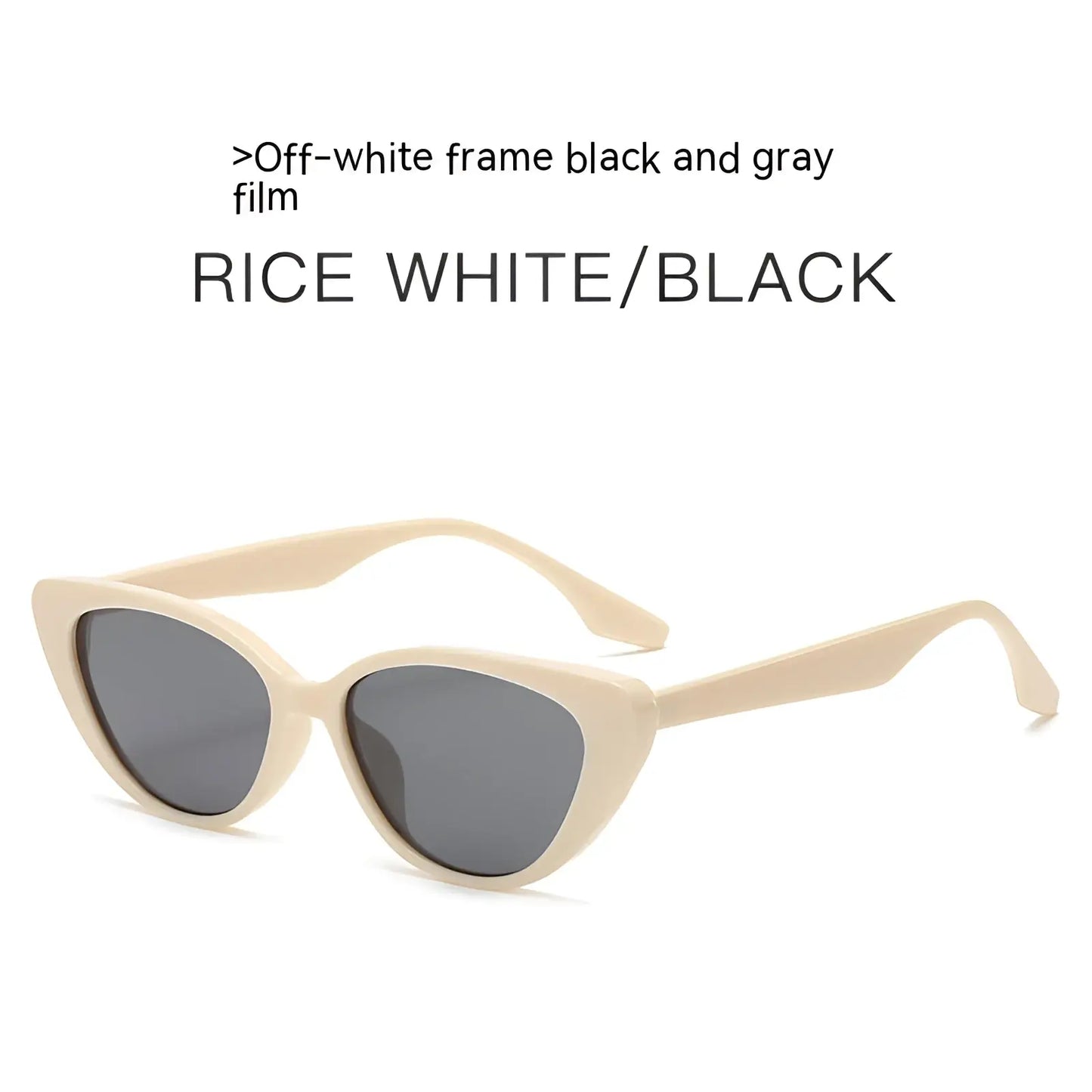 Retro Chic Cat Eye Sunglasses with Tinted Lenses
