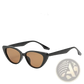Retro Chic Cat Eye Sunglasses with Tinted Lenses
