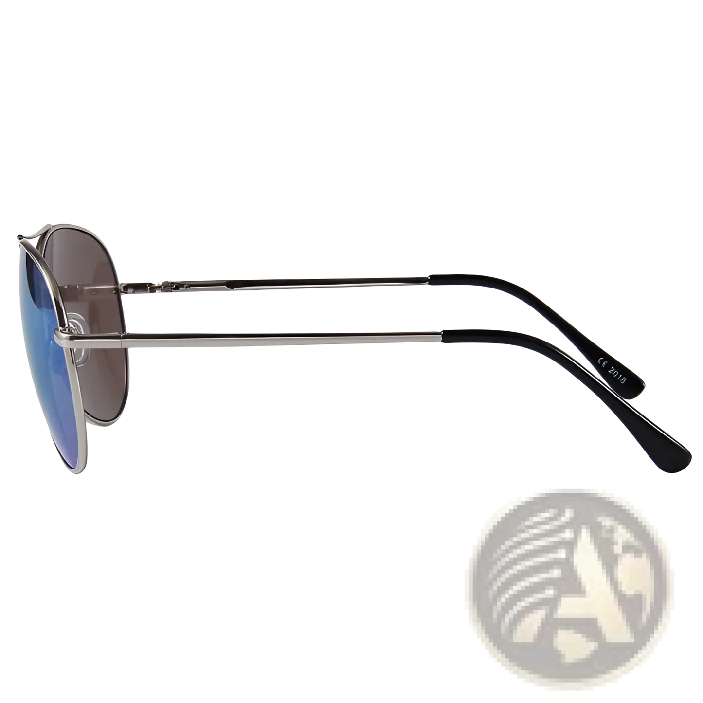 Retro Metal Aviator Sunglasses with Uv400 Gradient Lenses
