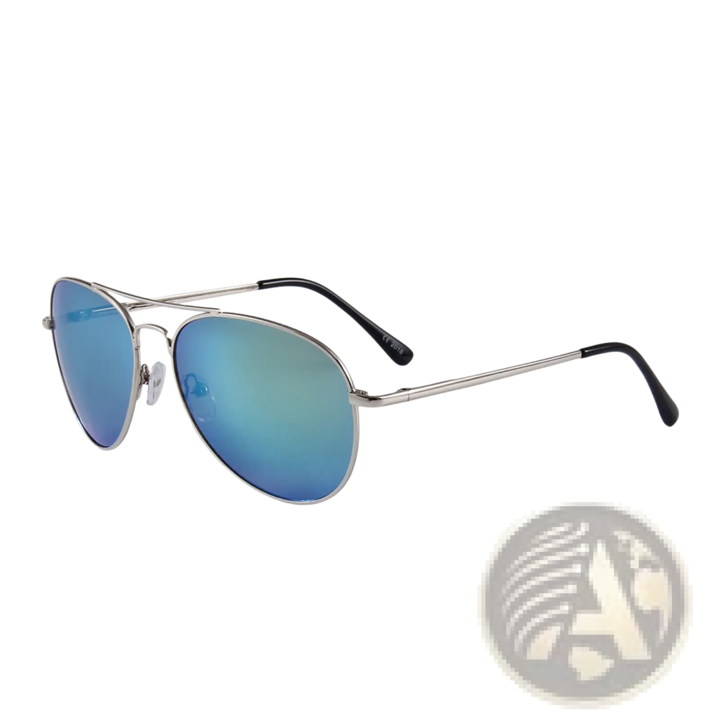 Retro Metal Aviator Sunglasses with Uv400 Gradient Lenses