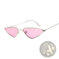 Retro Metal Cat Eye Triangle Sunglasses