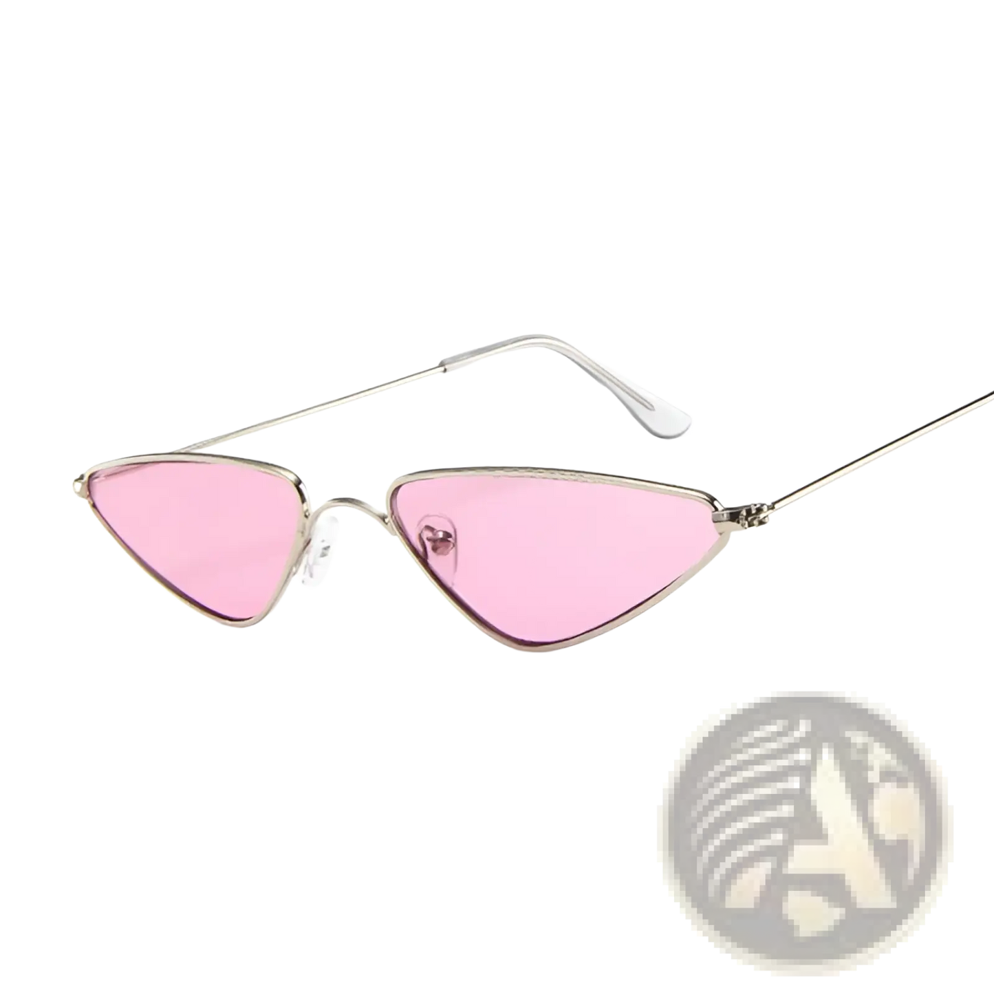 Retro Metal Cat Eye Triangle Sunglasses