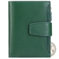 Rfid Leather Wallet with Zipper and Anti Theft Feature