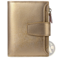 Rfid Leather Wallet with Zipper and Anti Theft Feature