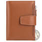 Rfid Leather Wallet with Zipper and Anti Theft Feature