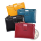 Rfid Leather Wallet with Zipper and Anti Theft Feature