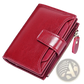 Rfid Leather Wallet with Zipper and Anti Theft Feature