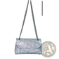 Rhinestone Clutch Bag with Silver Chain Strap