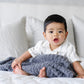 Ribbed Bamboni Mini Baby Blanket