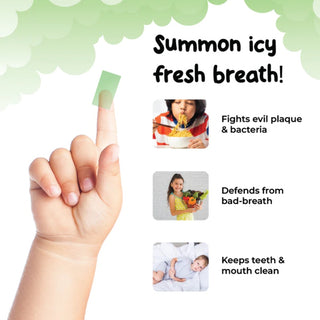 Soul Strips Kids Rinse Charming Vegan Sugar Free Spearmint Flavor 30 Strips