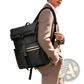 Roll Top Business Backpack Water Resistant 25l