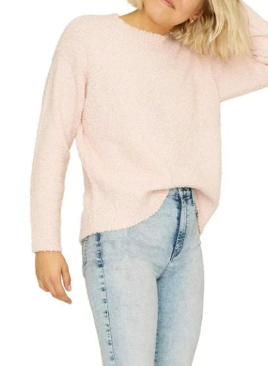 Sanctuary Women's Teddy Sweater Pink Size Medium