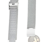 Rose Gold Butterfly Smartwatch with Stainless Steel Mesh Band
