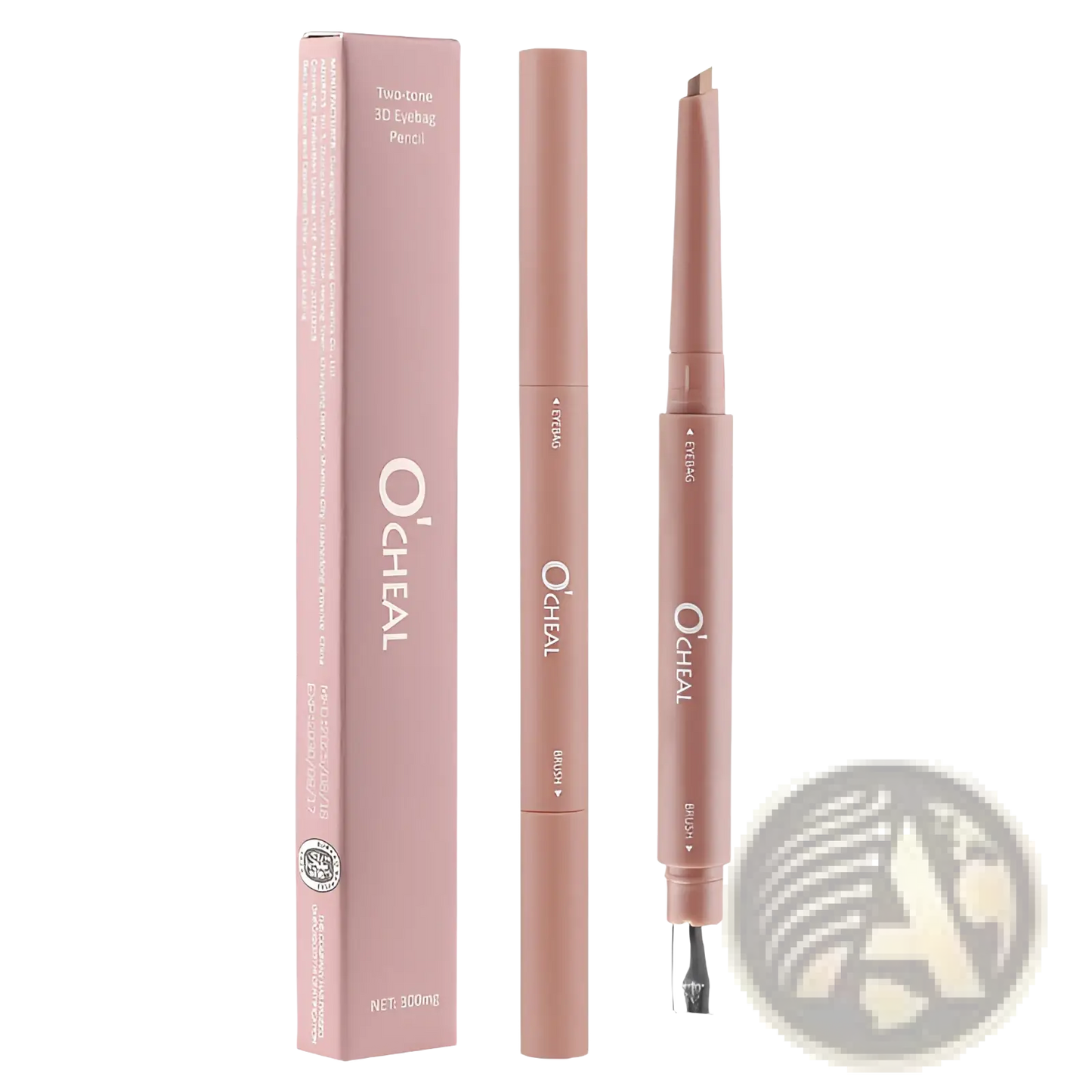 Rose Gold Dual Ended Eyeshadow and Silkworm Pen