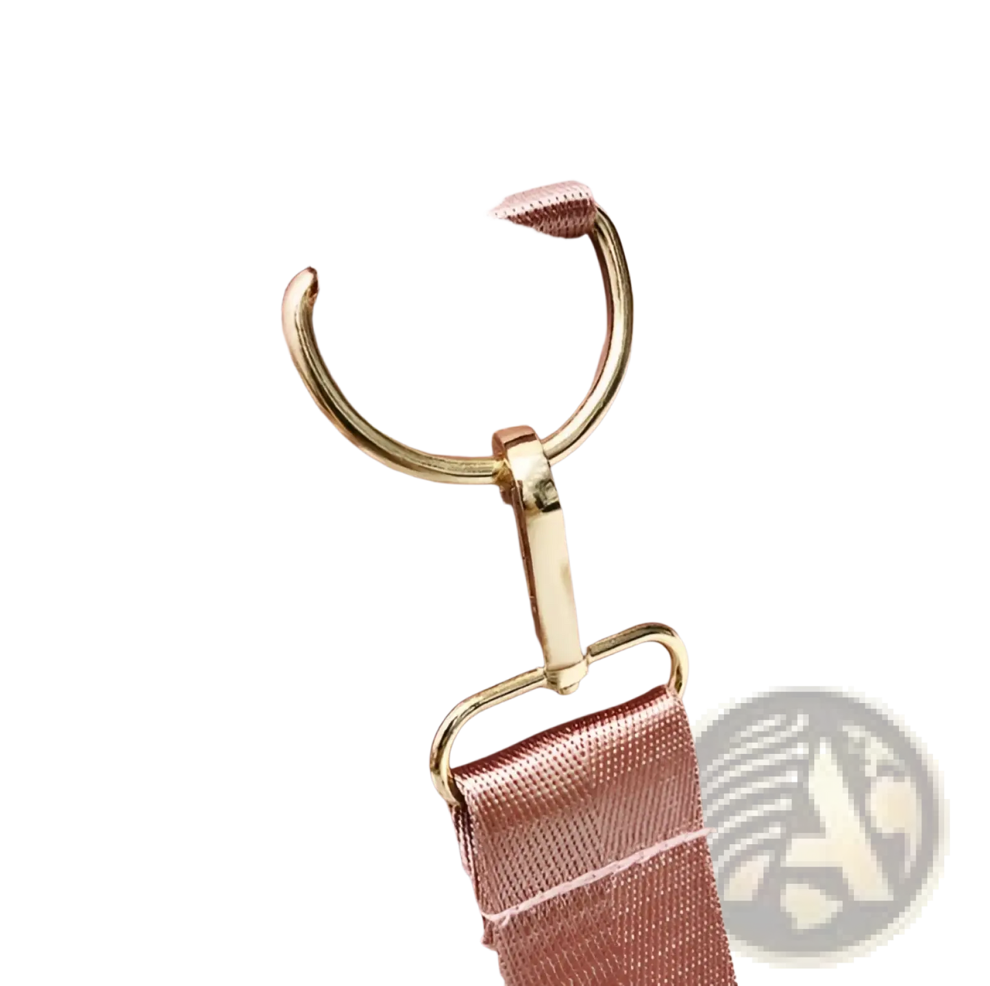 Rose Gold Nylon Waterproof Sports Duffel Bag