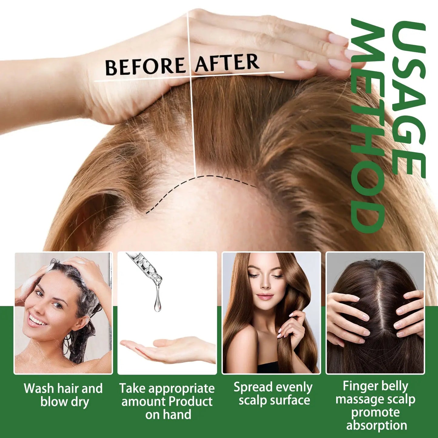 Rosemary Essential Oil for Hair Growth 60ml Ouhoe