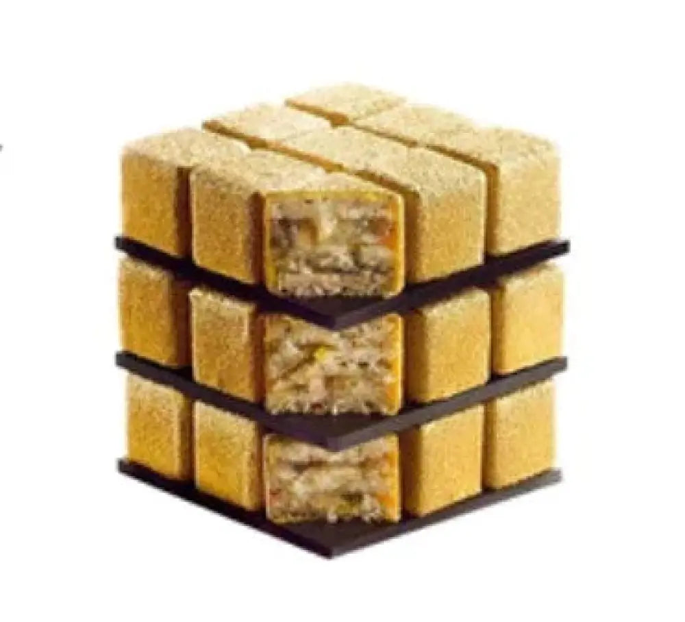9-cavity Rubik’s Cube Silicone Mousse Baking Mold