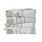 Decorative Cotton Stripe Bath Towel Set - Noelle Collection