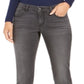 Style & Co Women's Light Wash Embroide Pocket Bootcut Jeans Black Size 2